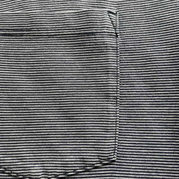 Marine Layer MENS Cotton Modal Navy White Stripe Polo Shirt Size M - Picture 4 of 9